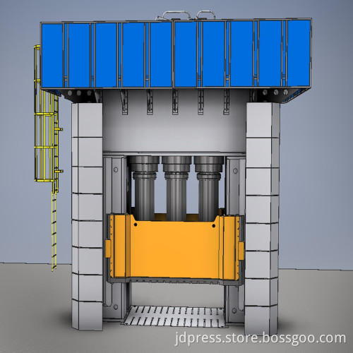 Fiber Glass Hydraulic Press